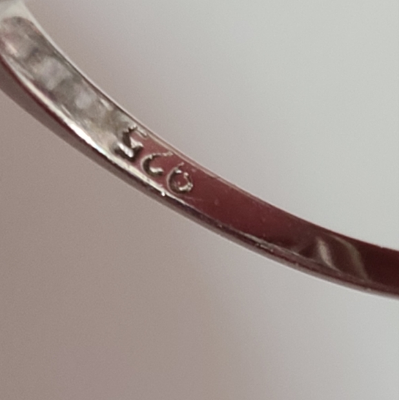 925 tourmaline stauer sterling silver cluster ring lavender purple sz 6 estate - Picture 9 of 16